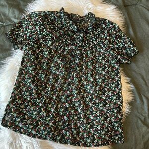 F o r e v e r  2 1 • Vintage Y2K floral grunge button down